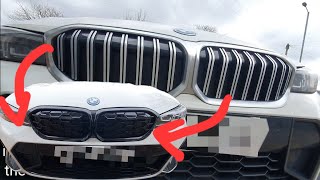 Fitting a Black Grille on 2023 BMW G20/G21 LCI model