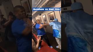 When Rapper BlueFace fights Crip Mac backstage 🤣 @mmahomie #viral #westcoastradio