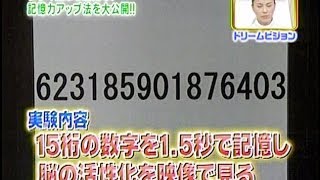 日本記憶力チャンピオン： 藤本忠正（汪忠正）の 瞬間記憶術