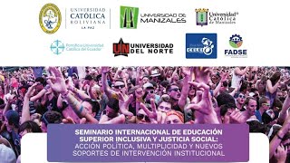 Educación Superior Inclusiva: mirada desde la justicia social - Martha Montoya & Claudia Jiménez