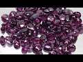 133.40 ct. natural purple pink rhodolite garnet loose gemstones