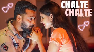 Chalte Chalte yunhi ruk jaata hoon main - Mohabbatein | Srk | Hindi songs | Cute romantic love story
