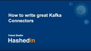 How to write great Kafka Connectors