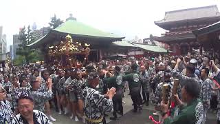 令和5年　浅草神社例大祭　三社祭　花川戸二丁目町会　連合渡御