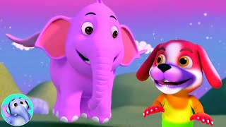 Udne Wala Hathi, उड़ने वाला हाथी, Hindi Rhymes for Kids, Flying Elephant Cartoon