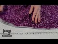 rubyjam fabric purple faux glitter