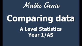 Comparing data
