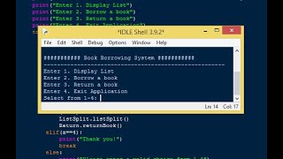 Simple Book Borrowing System in Python