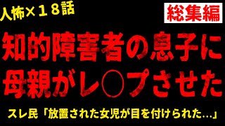 【2chヒトコワ】母親が知的障害者の息子に女児をレ○プさせた...総集編 vol.46【作業用】【睡眠用】【ホラー】