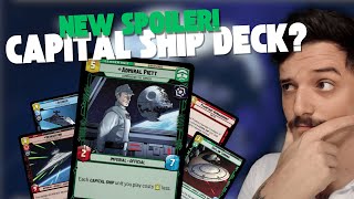 CAPITAL SHIP COMBO IS REAL? NEW LEADER! - Spoilers / Star Wars Unlimited