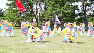 [4K] 備後ばらバラよさこい踊り隊　天空よさこい 2023 セカオワ汽車会場 (中央)