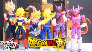 Dragon Ball Super DRAGON STARS Figures Review | Unboxing All Series 18 \u0026 World Tournament Playset