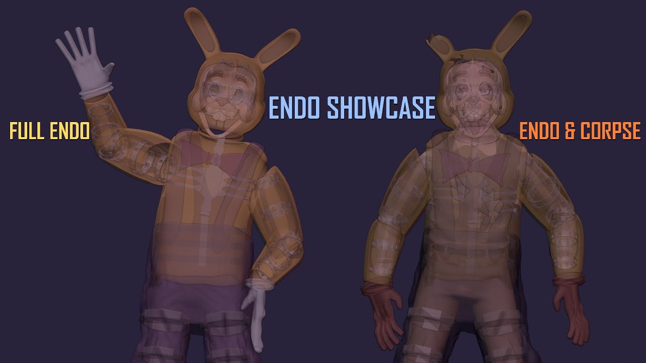 Blender Fnaf Endo Showcase Youtube