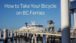 How to Take Your Bicycle on BC Ferries