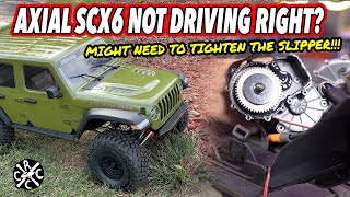 Axial SCX6 Not Driving Right? It May Be A Loose Slipper. Here's How To Fix It.