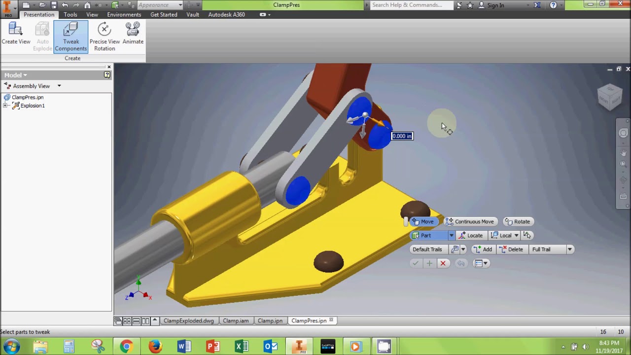 Presentation Basics In Autodesk Inventor 2016 - YouTube