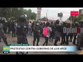 Protestas contra gobierno de Luis Arce, presidente de Bolivia