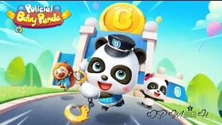 Little Panda Policeman • Gamer for kids • kids education • baby panda supermarket