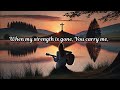 No One Else Can Give Me This Feeling | A Worship Song of Peace and Healing