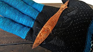 Restoration of the great old rusty sword