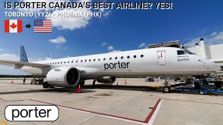 REVIEW | Porter Airlines | Toronto (YYZ) - Phoenix (PHX) | Embraer E195-E2 | Economy Class