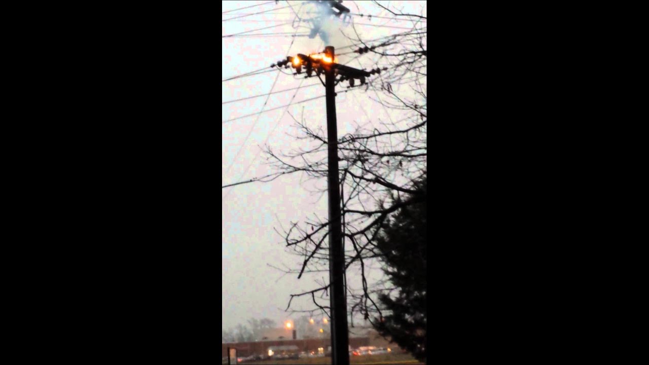 Powerline On Fire. - YouTube