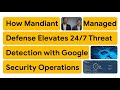 How Mandiant Managed Defense Elevates 24/7 Threat Detection with Google Security Operations
