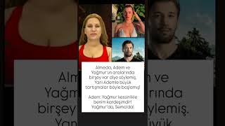 SURVİVOR ALMEDA ADEM VE YAĞMUR YAKIŞTIRMASI  #survivor