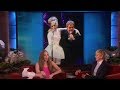 Lady Gaga Talks About Elton John's Children on Ellen show
