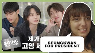 [GOING SEVENTEEN] EP.107 반장 선거 #1 (Class President Election #1) | SEVENTEEN REACTION