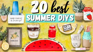 🌞 ULTIMATE SUMMER Themed DIYS  |  20 BEST SUMMER DIYS YOU MUST SEE!