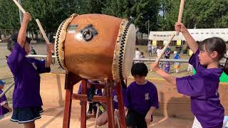 新発寒盆踊り大会2019子供太鼓