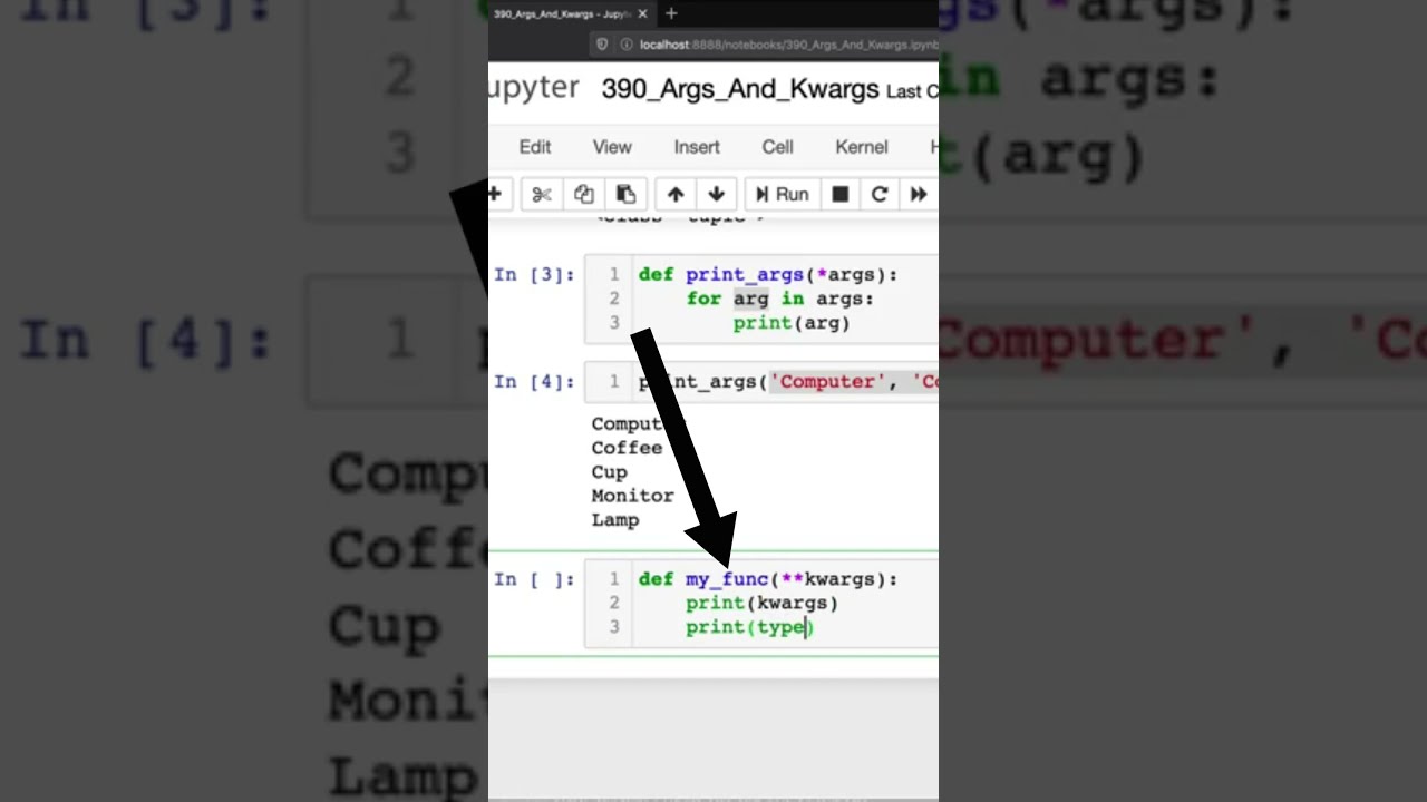 Args And Kwargs In Python - Example Lab2 - YouTube