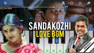 Sandakozhi Love BGM - Keyboard | Yuvan Shankar Raja, Meera Jasmine, Vishal | Perfect Piano | PRISAI