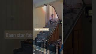 metal stair railing