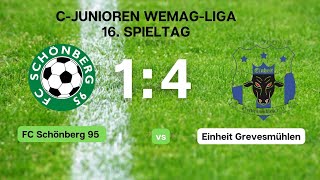 FC Schönberg 95 - Einheit Grevesmühlen 1:4 (1:0) C-Jugend