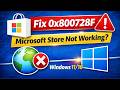 How To Fix Microsoft Store Error 0x80072F8F (100% Working) | Windows 11/10 Connection Problem