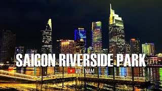 Amazing City View at Saigon Riverside Park | Ho Chi Minh City, Vietnam 🇻🇳 – Virtual Walk [4K]