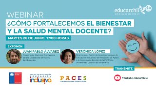 Webinar: ¿Cómo fortalecemos el bienestar y salud mental docente?