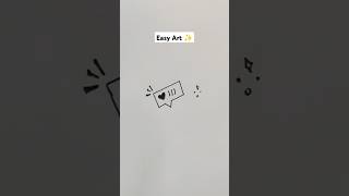 Easy Art ✨ #easy #doodle #art #viral #trending #ytshorts #shortsfeed #doodlydoo #111