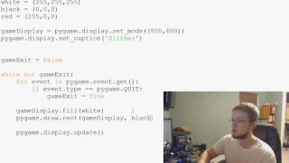 Pygame Python Game Development Tutorial 6 Draw Rect and Fill
