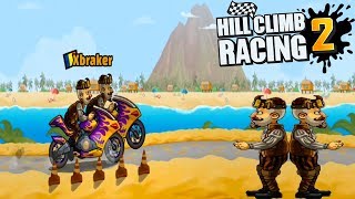 New Update Hill Climb Racing 2 - New Vehicle SuperBike & New Character Verne Unlocked Gameplay