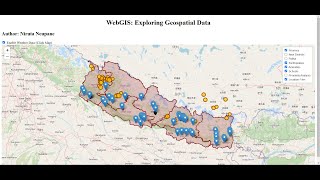 Interactive WebGIS Tutorial: Building Maps with Leaflet, GeoJSON, and APIs