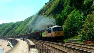 (HD) Colas Rail Class 56, 56094, gases Teignmouth! 29 \u0026 31/05/13