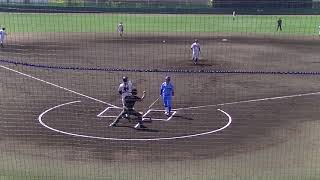 20180421　都市対抗野球兵庫県一次　関メディベースボール学院対全播磨硬式野球団　１回表