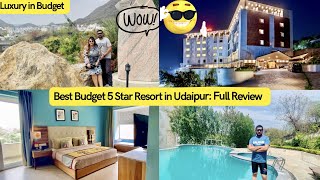 Best BUDGET 5 STAR🌟Luxury Resort in Udaipur | Justa Sajjangarh Resort \u0026 Spa - Full Review