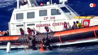 Italy rescues dozens of migrants after shipwrecks