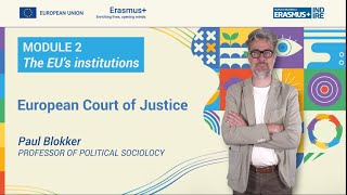 MOD 2 - Unit 4 - European Court of Justice
