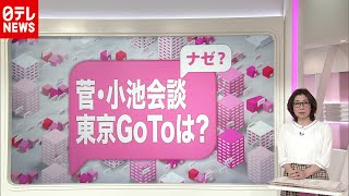 「新型コロナ」東京“GoTo”どうなる？大阪・札幌は一時停止を容認（2020年11月24日16時ごろ放送「news every.」より）