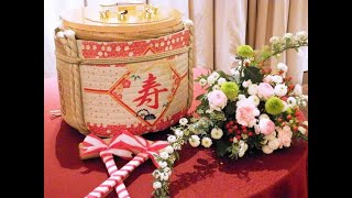 【Marry.Gift Store】鏡開き用クラッカー樽 桜吹雪タイプ